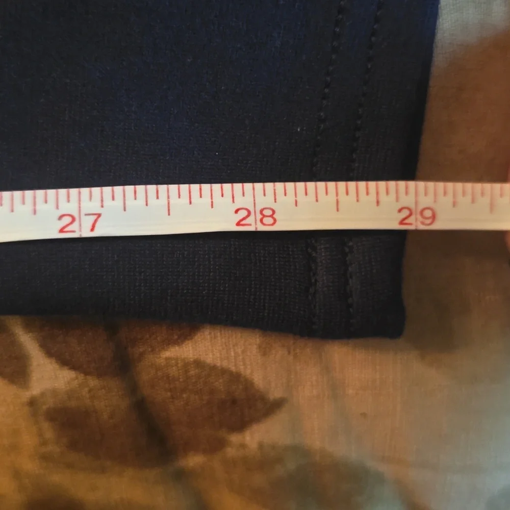 New Gap Kids 16 Plus‎ XL Navy Stretch Crop Ankle Pants